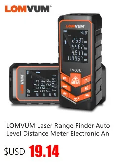 LOMVUM телескоп для гольфа, лазерный дальномер, 1500 м, спортивный телеметр, охотничий дальномер, Монокуляр, трена, лазерная рулетка