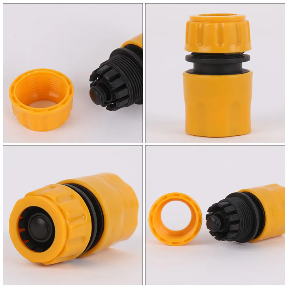 

10pcs Water Pipe Snap Coupling Adapter Practical Quick-fit Attachment Joint