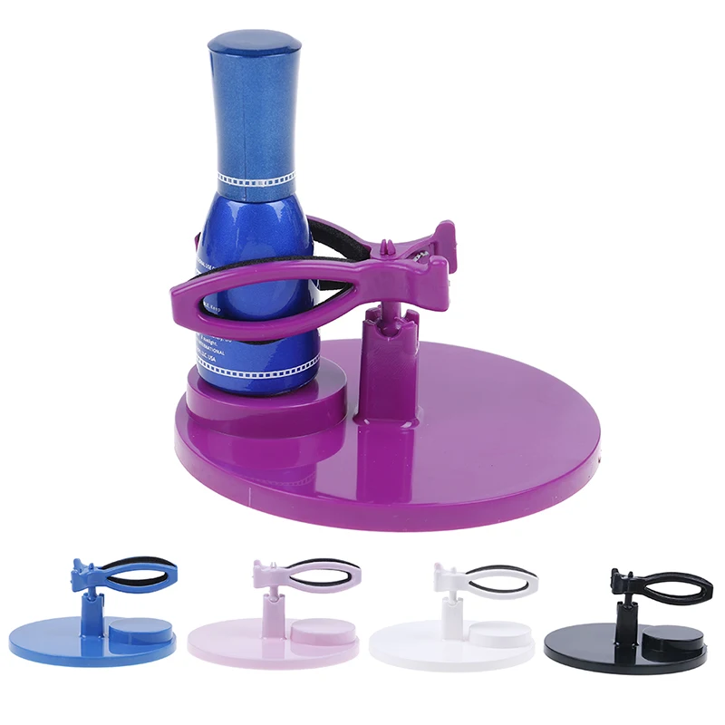 

Varnish Clip Grip Manicure Polish Supportive Tool Adjustable Hand Free Nail Polish Holder Display Stand Tilt Nail Polish Holder