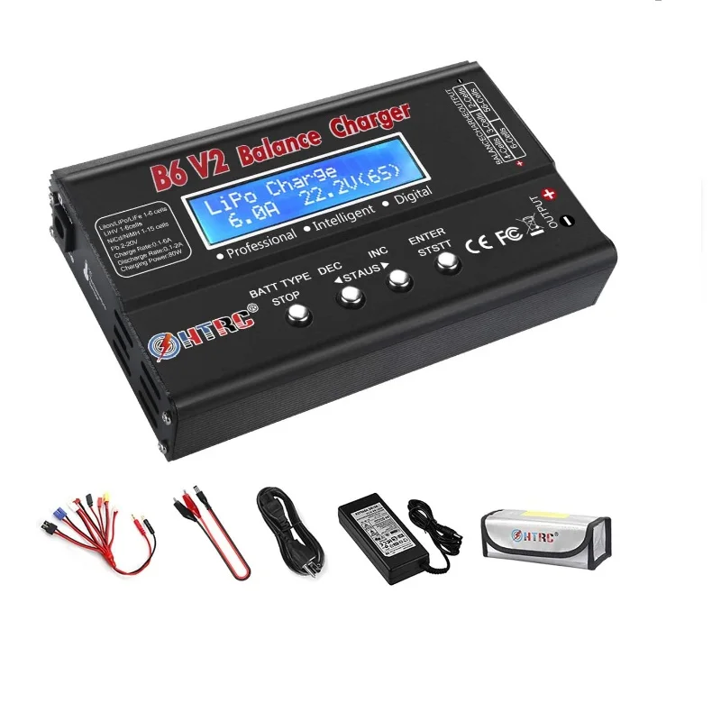 

Зарядное устройство LiPo, 1S-6S балансирующее устройство, зарядное устройство, цифровой батарейный блок аккумулятор для NiMH/NiCD/Li-Fe упаковок с ЖК-...