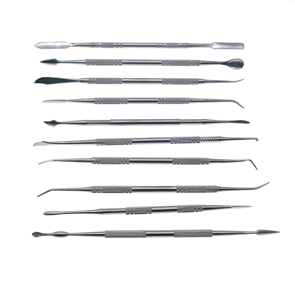 

Pottery tool Stainless Steel Sculpture Sludge Knife glass glaze Ceramic wax Carving Polymer Clay Tools artist supplies