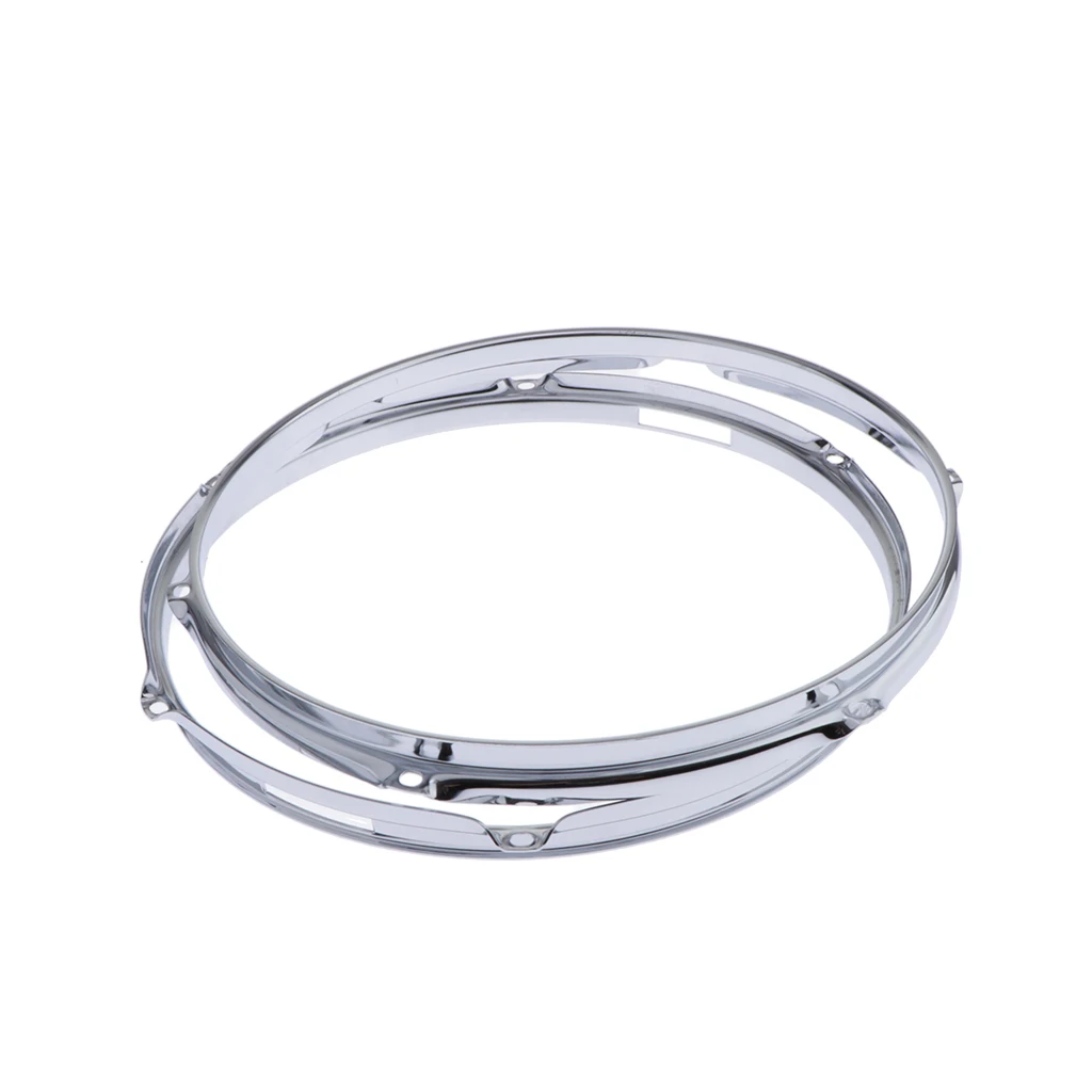 Сверхмощный 13 дюймовый 6 трубный ободок для барабана Snare 1 5 мм (в упаковке 2