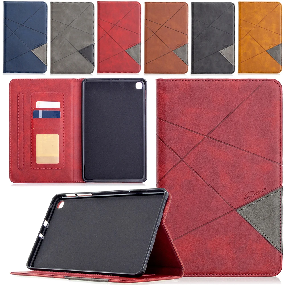 

Кожаный чехол-книжка с подставкой для Samsung Galaxy Tab A 8,4 дюйма T307 2020, Классический ударопрочный Ультратонкий чехол из ТПУ для планшета