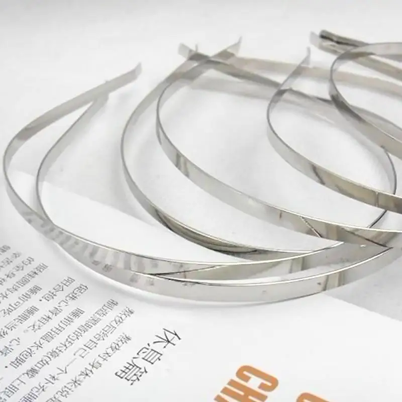 Обруч для волос в Корейском стиле мужчин и женщин металлическое украшение Черное