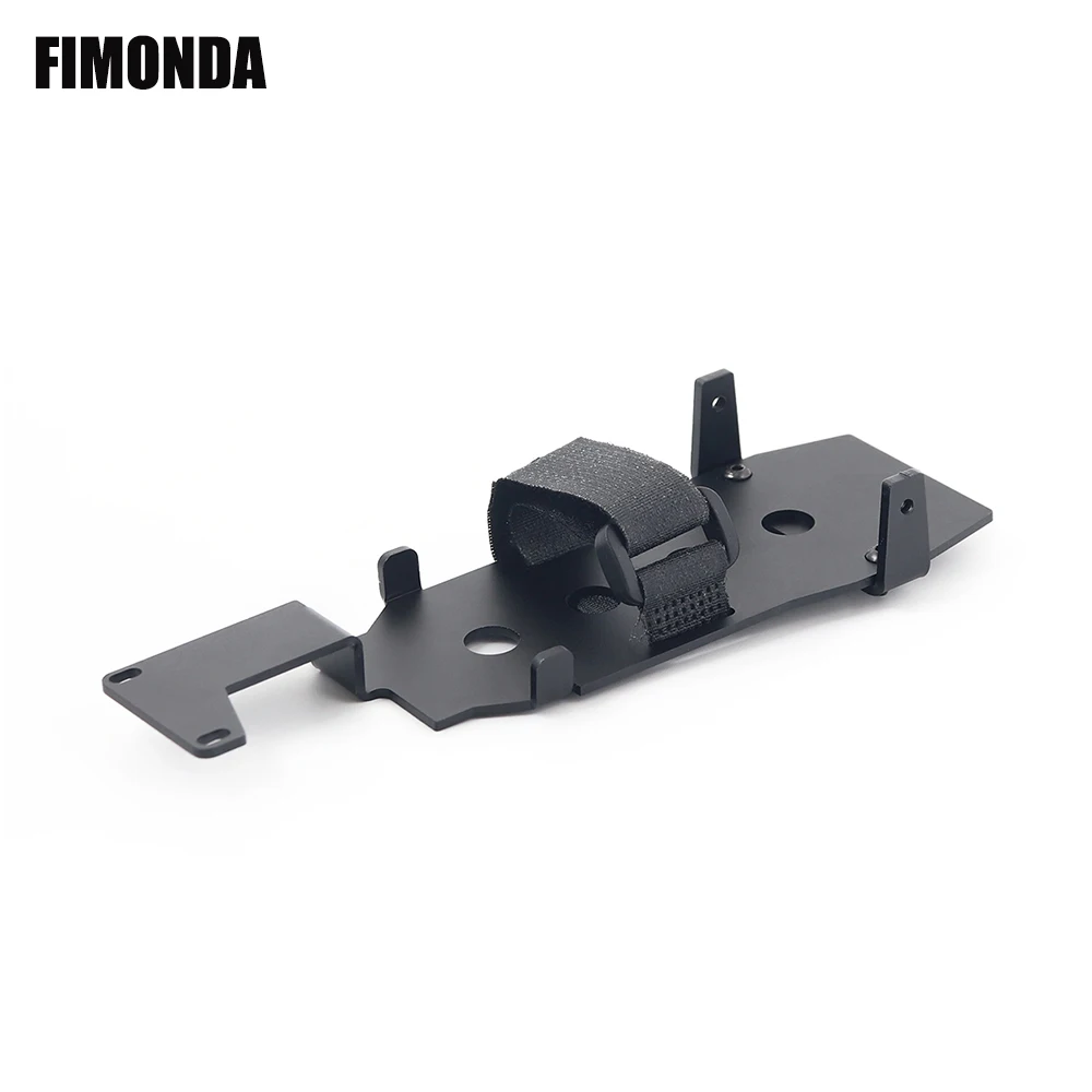 LCG Metal Battery Tray Lipo Mounting Plate for 1/10 RC Crawler Traxxas TRX-4 TRX4 Defender Upgraded Parts