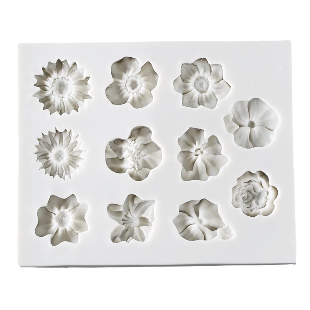 Силиконовая форма для выпечки 11 цветов | Дом и сад