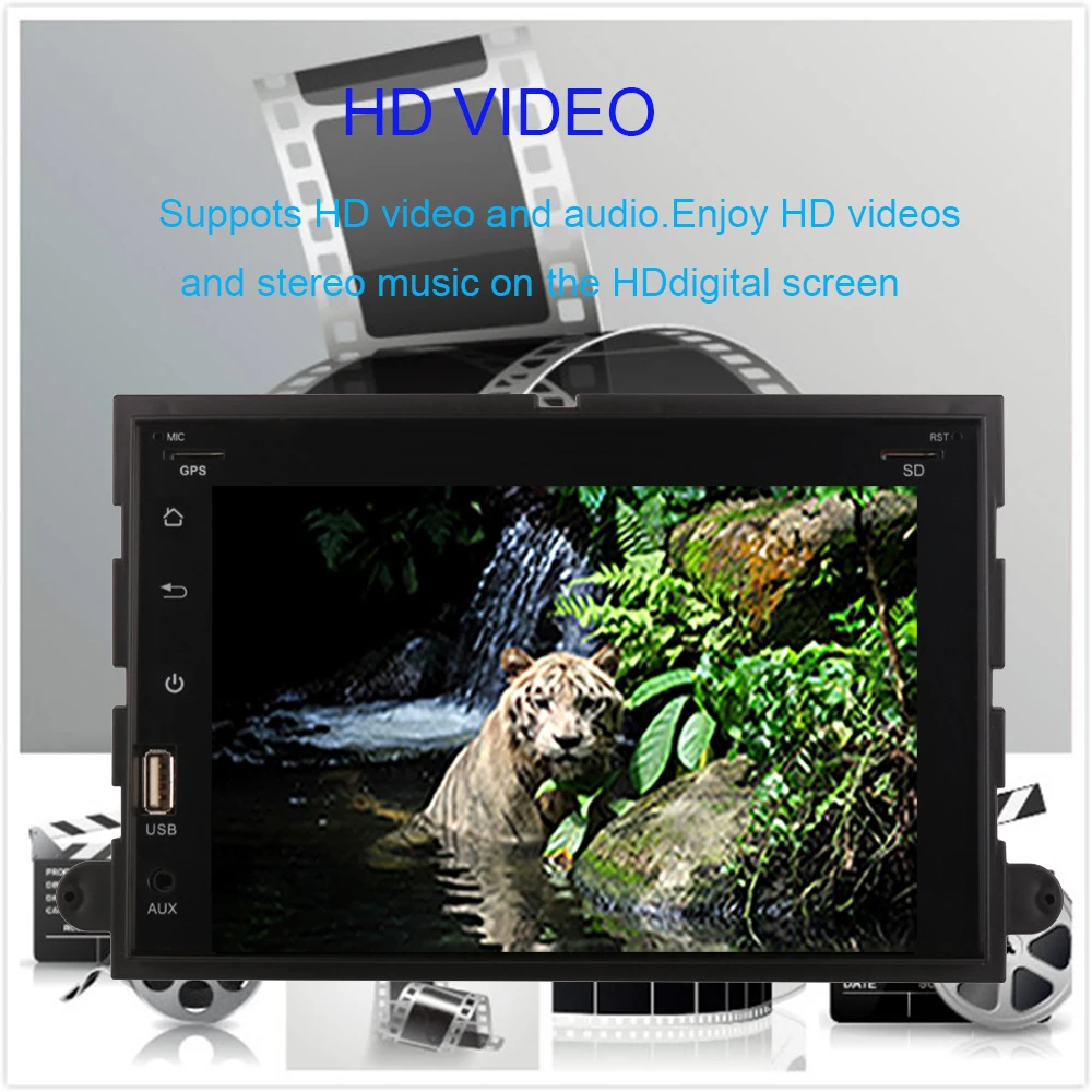 Автомагнитола с сенсорным экраном 7 дюймов Android 9 0 стерео для Ford