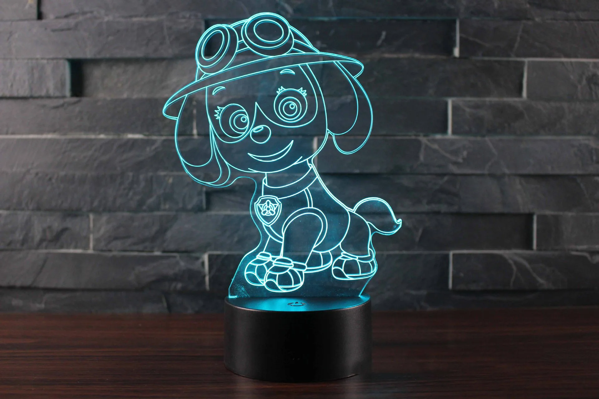 Ночной светильник в стиле Щенячий патруль Цветной СВЕТОДИОДНЫЙ ночник с
