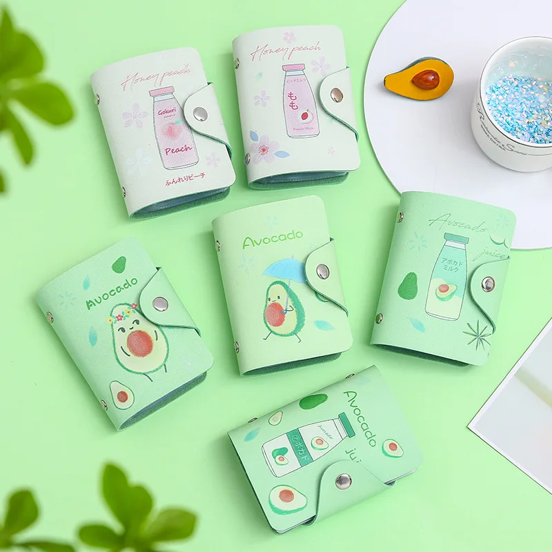 PACGOTH милый фруктовый авокадо персик молоко напитки узор из искусственной кожи