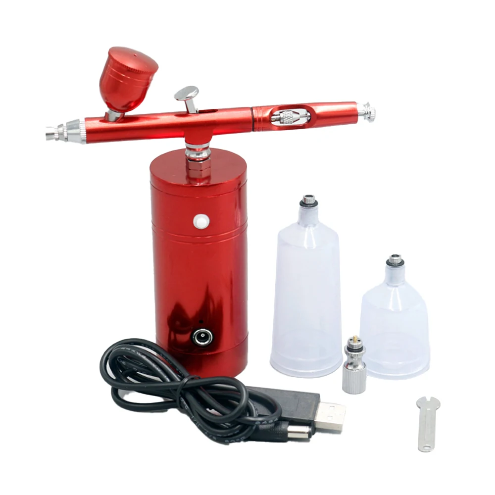 Мини пистолет распылитель 0 3 мм ручной Аэрограф ручка с компрессором для