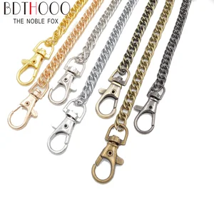 Металлическая цепочка для сумок, 10 шт.лот, 60-100 см