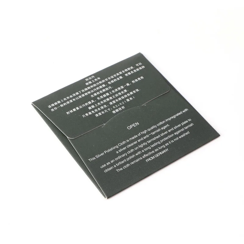 

10Pcs Soft Cleaning Clean Cloth Set for sterling Necklace Jewelry Bangle Glass F62B
