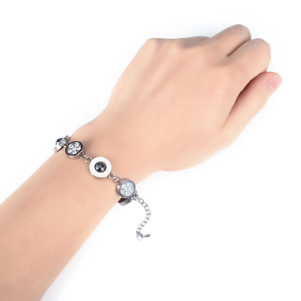 Wollet отрицательных ионов браслет &quotquantum&quot оригинальному браслету Горячая