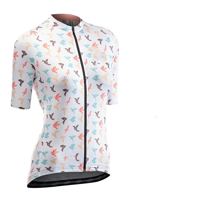 Женская летняя рубашка с коротким рукавом дышащая быстросохнущая для фитнеса и