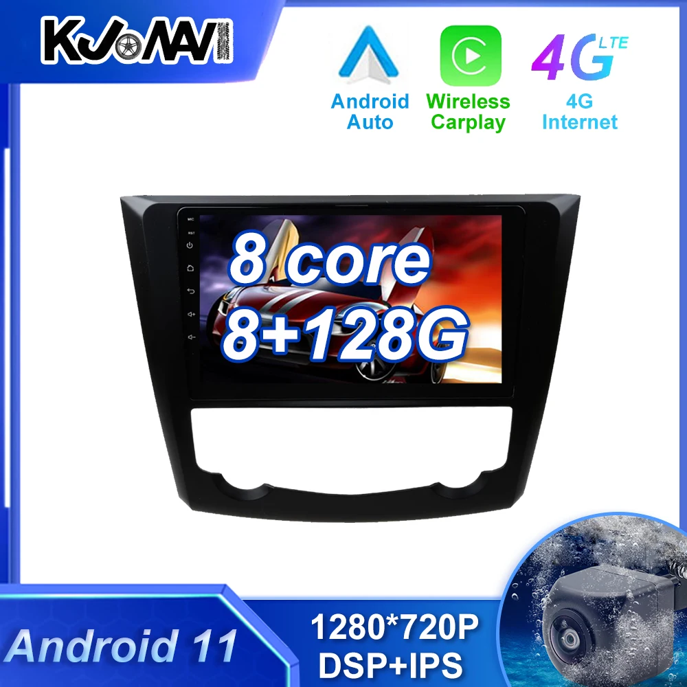

Carplay Android 11.0 auto Stereo Player GPS Navigation For Renault Kadjar 2015 - 2017