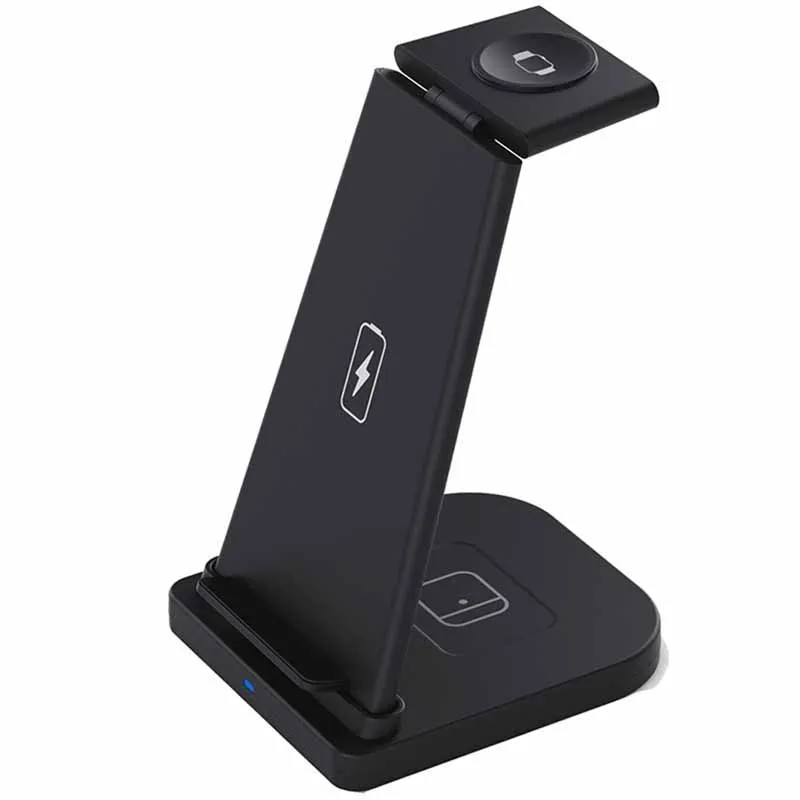 

3 in 1 Wireless Charger,Fast Wireless Charging Dock Stand for iPhone 12/12Mini/11/11 Pro Max/XR/XS