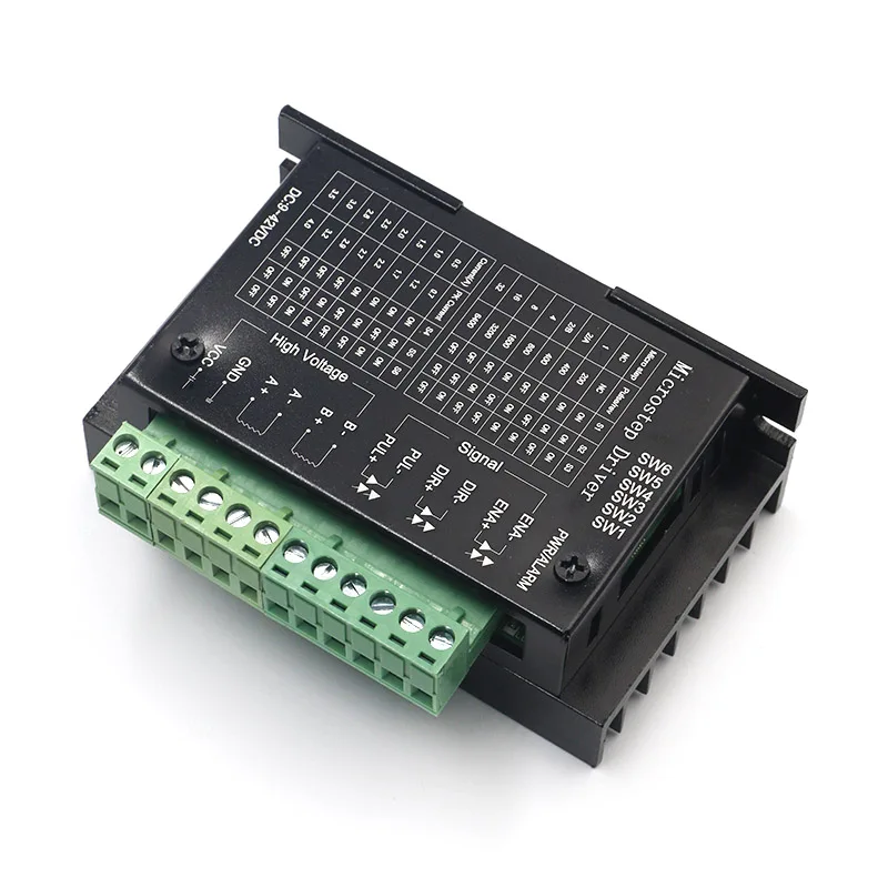 Драйвер для шагового двигателя TB6600 4 а 9 ~ 42 в TTL 32 микро-шаг ЧПУ 1 ось 2 или фазы 57 86 |