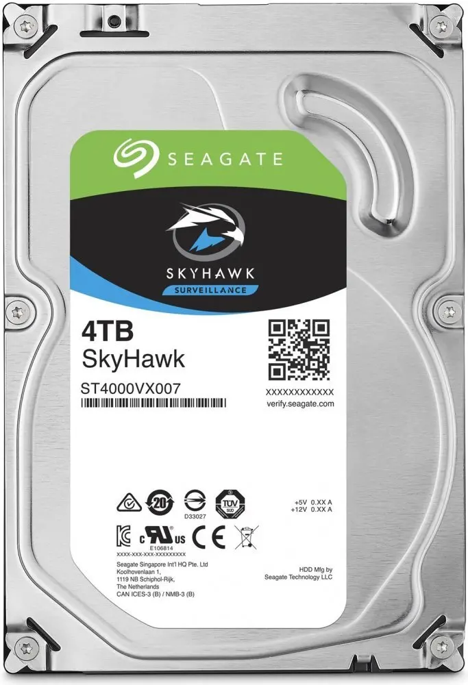 Жесткий диск 4Tb SATA III Seagate SkyHawk (ST4000VX007)| |