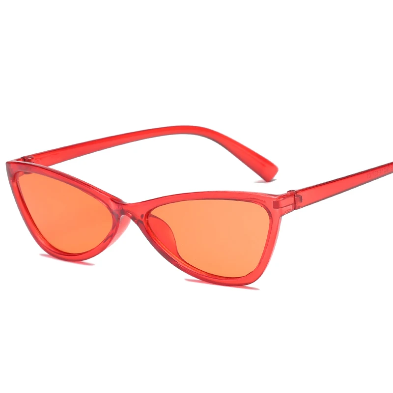 2018 new fashion round sunglasses women man retro colorful transparent small Cat Eye Sun glasses for | Аксессуары для одежды