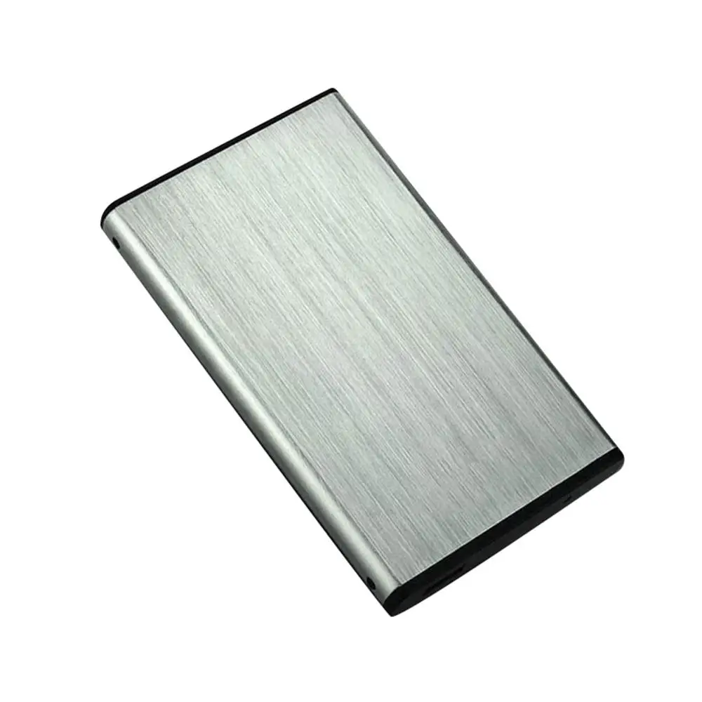 Sliver USB 3.0 2,5 ''портативный SATA внешний hdd док-станция чехол с застежкой HDD жесткий корпус диск USB 3,0 USB 2,0 внешний жесткий диск чехол - Цвет: Sliver USB 3.0