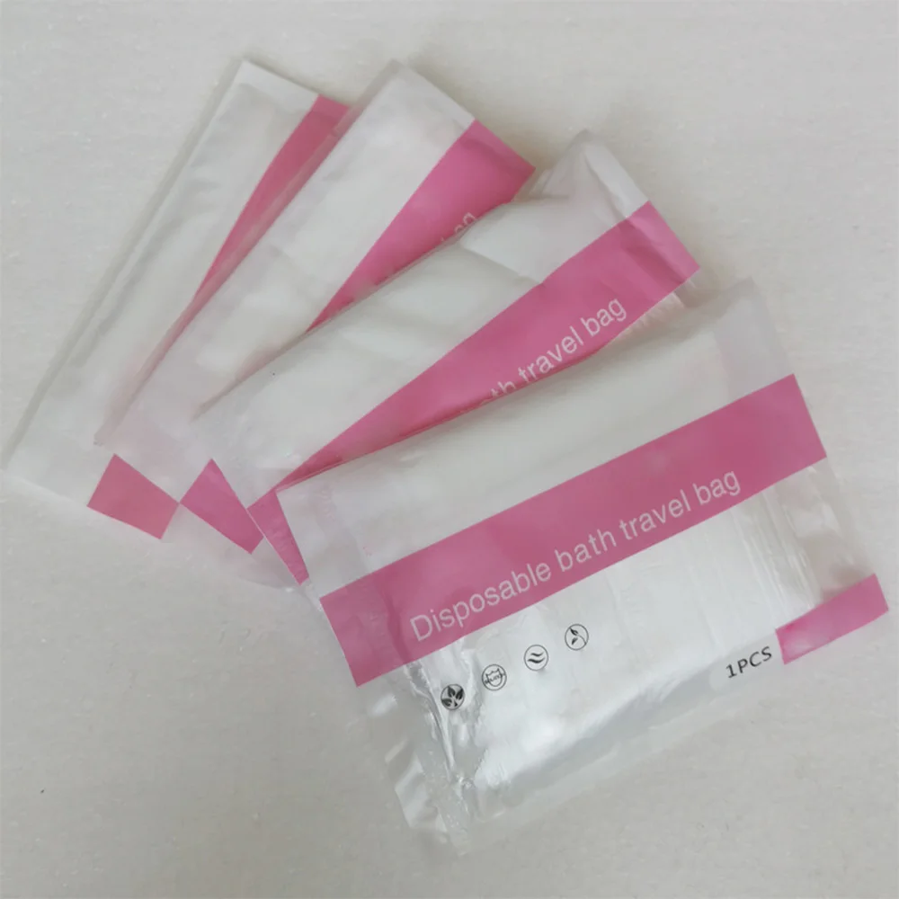 Одноразовая дорожная сумка для ванной складная надувная Сумка взрослых детская