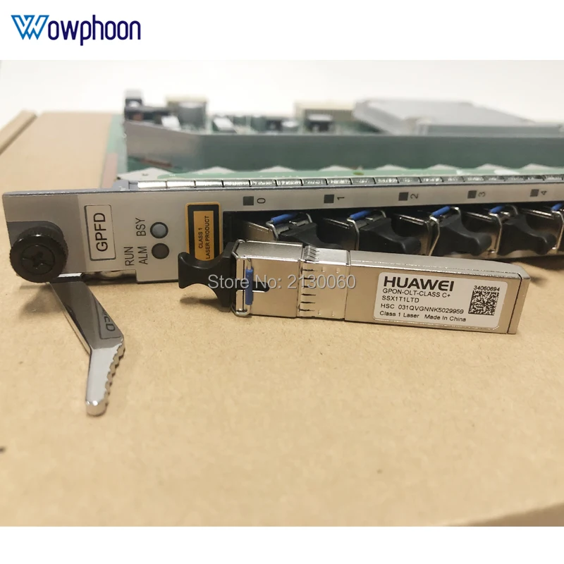 Плата GPFD Huawei с 16 PON портами интерфейсом GPON OLT подходит для MA5680T MA5683T MA5603T MA5608T|gpfd|gpfd |