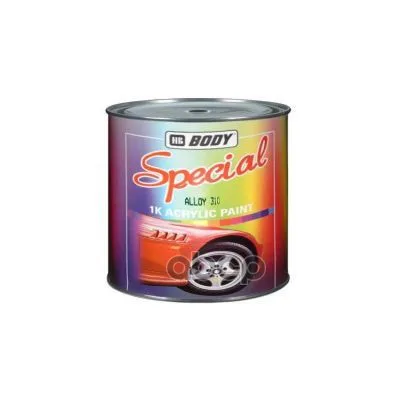 4130700001_краска! Для Дисков Body Special Paint 310 Серебрянный 1 Л HB BODY арт. 4130700001 - купить по