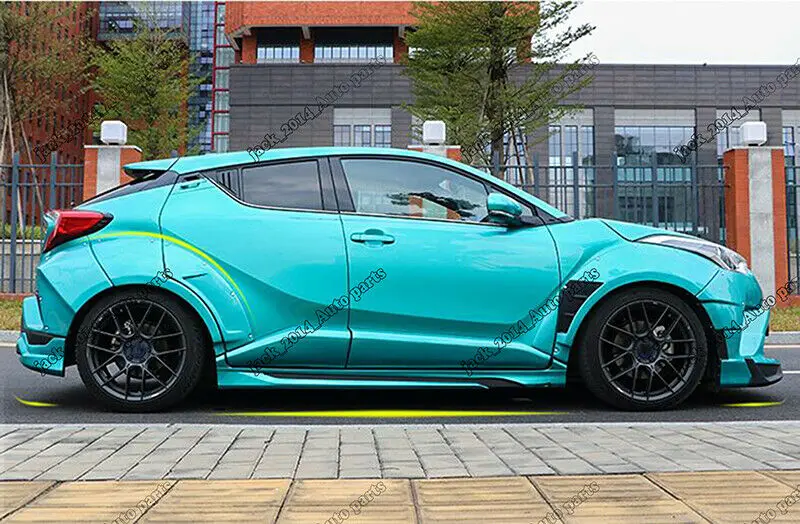 Для Toyota CHR C HR 2017 2018 ABS Брызговики отражатели колесо для бровей Неокрашенная крышка