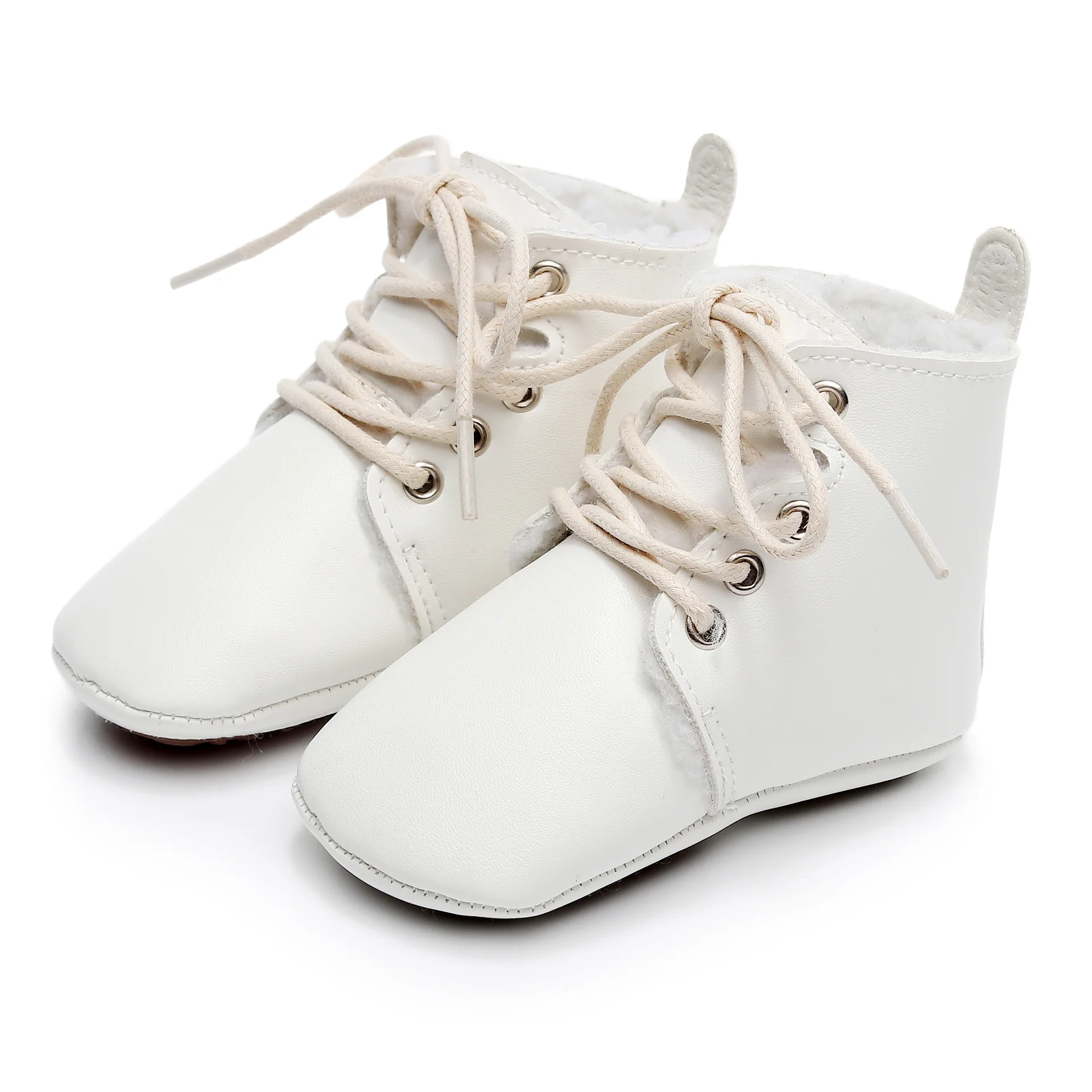 2019 новые зимние хлопковые ботинки в британском стиле обувь для новорожденных