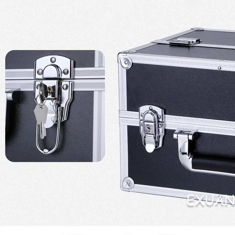 aluminum alloy tool case portable outdoor vehicle kit box equipmen safety equipment instrument case suitcase outdoor free global shipping