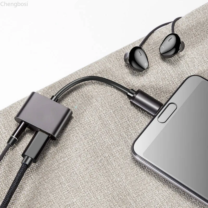 Адаптер для наушников с разъемом USB Type C на 3 5 мм Leeco Le Max 2/Pro S3 Aux|Переходники и