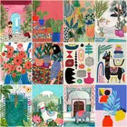 GATYZTORY Раскраска по номерам абстрактный рисунок на холсте Ручная роспись художественные подарки DIY картины по номерам животные наборы Home D