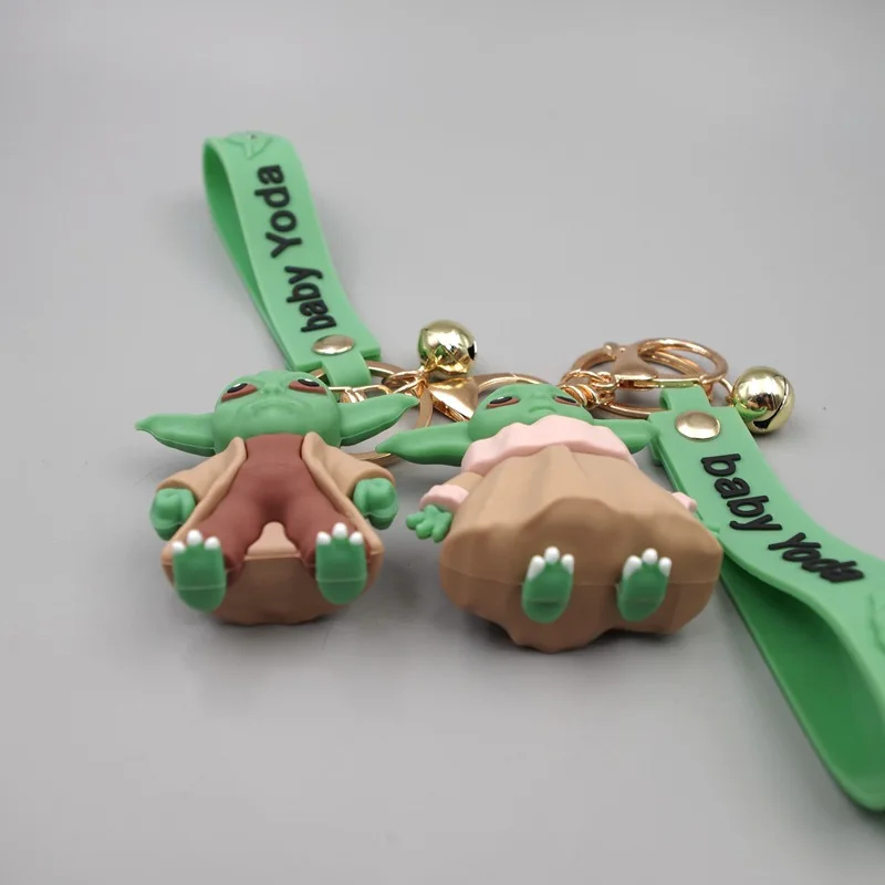 Брелок Звездные войны симпатичный маг йода старший мандалор детская фигурка из