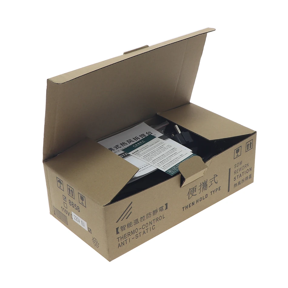 

YIHUA 8858 110V 220V Portable Hot Air Gun BGA Rework Solder Station Hot Air Blower Heat Gun Intelligent Detection LCD Repair