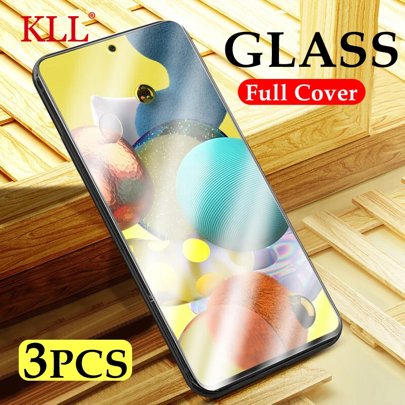 

3Pcs HD Full Cover Temperd Glass for Samsung Galaxy A52 A72 A22 A21S A51 A71 A30 A40 A50s A60 A70 A33 A53 A73 Screen Protector