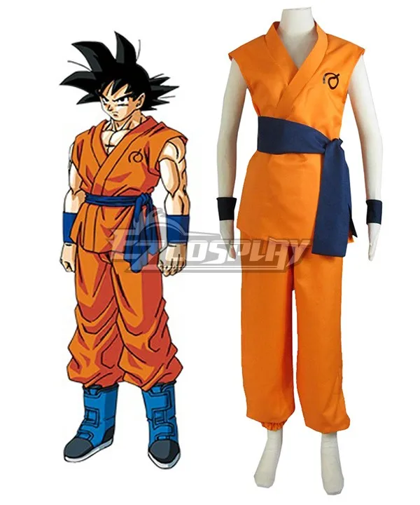 DBS Son Goku Kakarot Anime Cosplay Costume Martial Arts Outfit