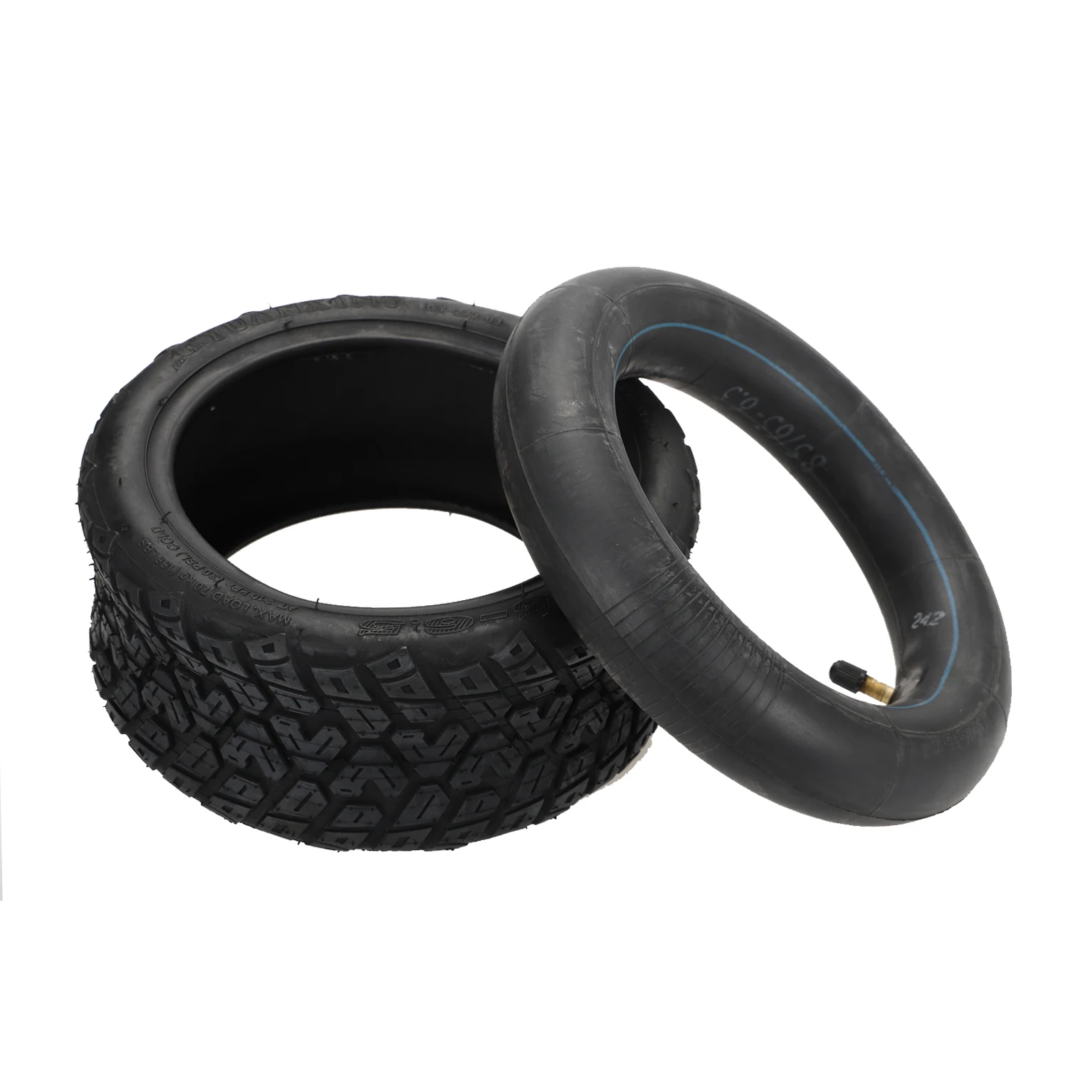 85/65-6.5 Straight Mouth Inner Tube 10 Inch Wheel Hub Motor Xiaomi Ninebot Balanced Widened Tire with Straight Valve Inner Tube images - 6