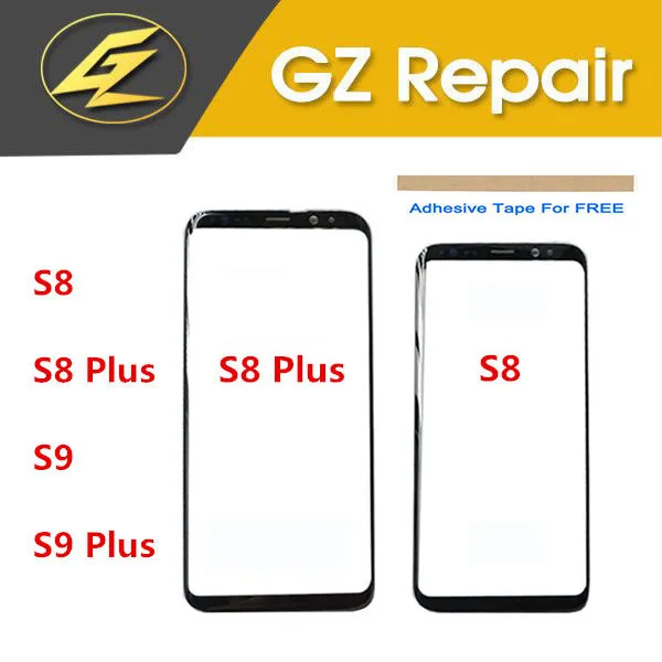 Для Samsung Galaxy S8 G950 G950F Plus G955 S9 + G955F Note 9 8 сенсорный экран внешняя стеклянная передняя