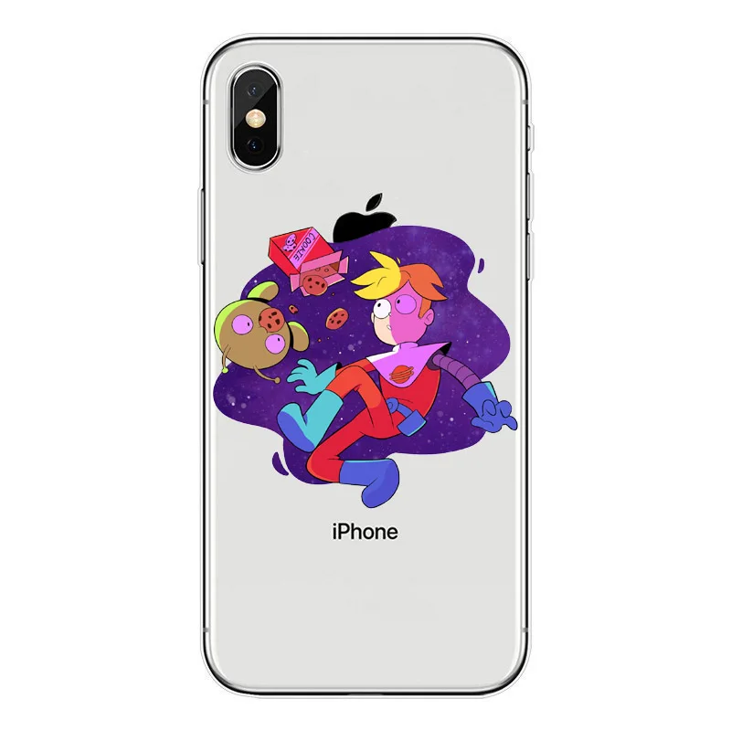 2018 Newest cartoon Final Spaces Case For iPhone X 10 6 6S 7 8 Plus XS XR MAX 5S SE Flexible Soft Silicone Phone Cover |