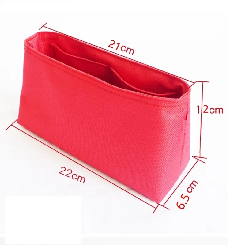 Bolso organizador de tela de fieltro con solapa para Croisette, bolsa de almacenamiento, bolso de viaje, bolso de cosm&eacute;ticos port&aacute;til-1
