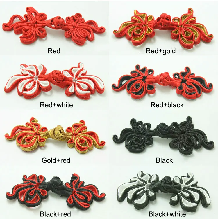10pcs Chinese Knot Buttons High-end Breasted Tail Buckle Cheongsam Dresses Decorative Botones Wedding Invitations | Дом и сад