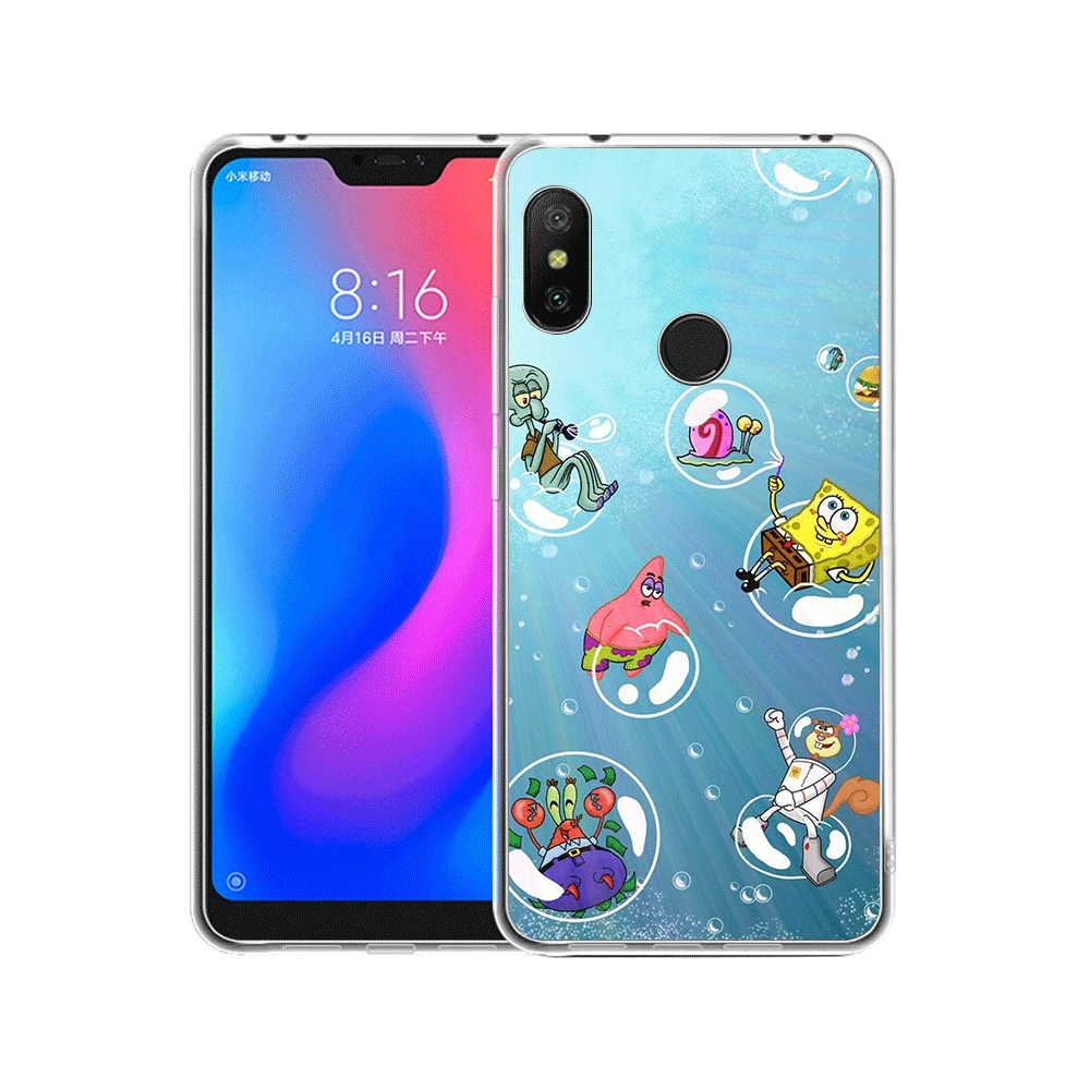 Чехол на мобильный телефон для Xiaomi Redmi Note 4 4X 3 5 6 7 Pro 5A жесткий чехол с губкой боб-2 |