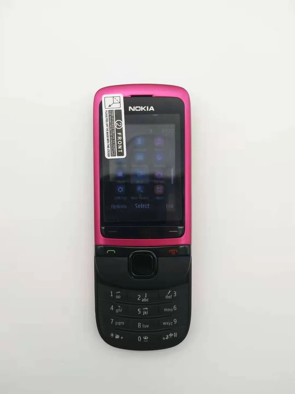 C2-05 разблокированный Nokia C2-05 слайд сотовый телефон Bluetooth Восстановленный