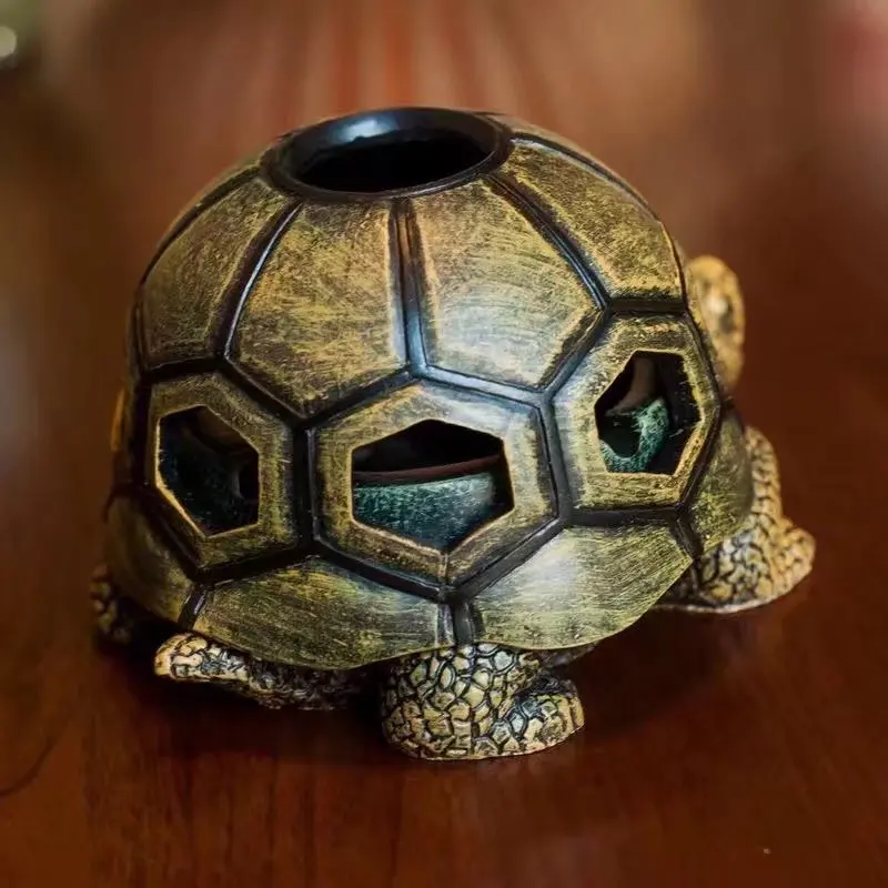 Уникальная пепельница из смолы для черепах сигарет креативная дома офиса