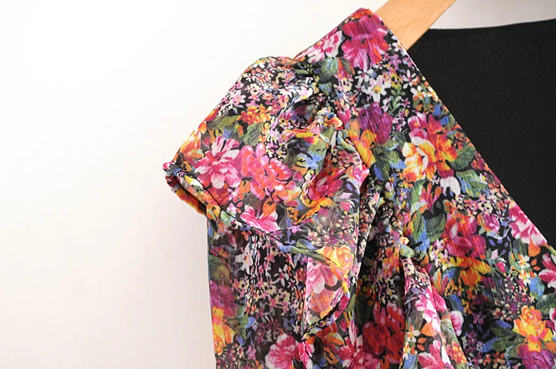 Женское длинное платье весна 2020 Новые Модные Винтажные Шифоновые Платья с