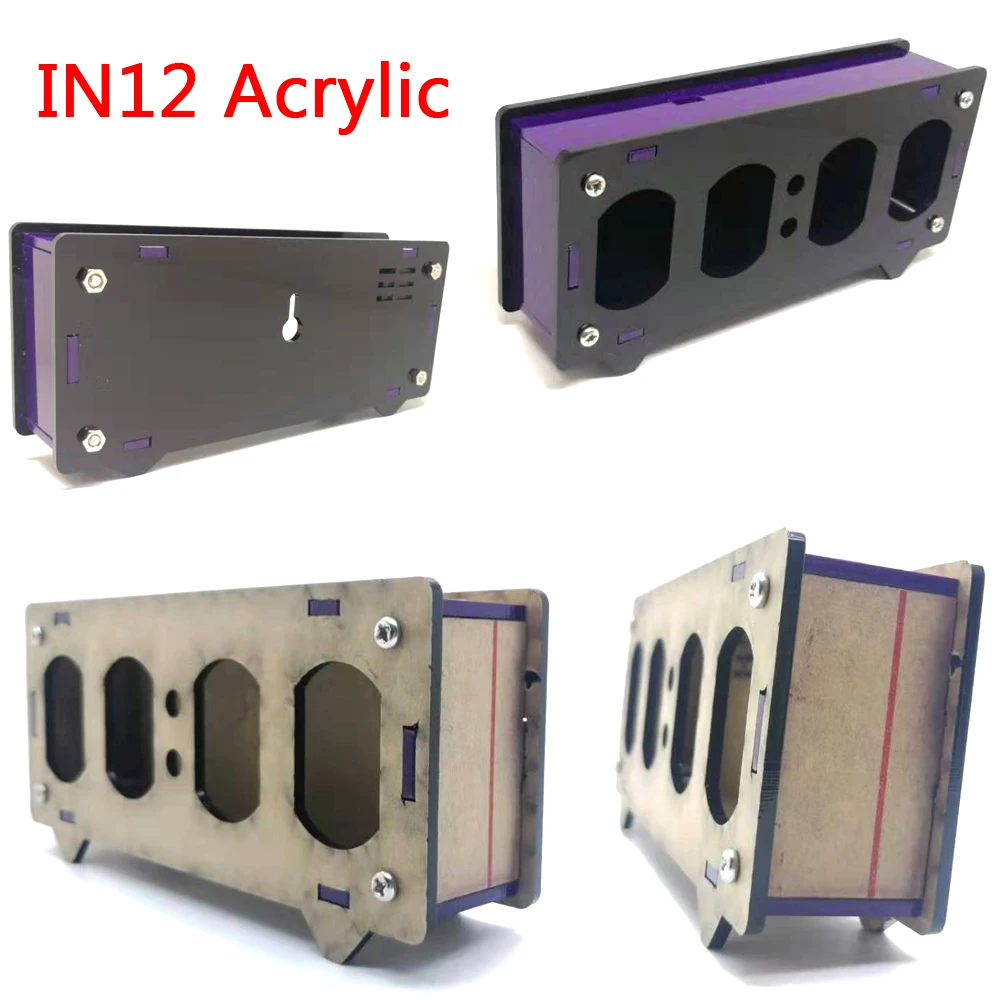 zirrfa  Electronic DIY kit in4 in8 in8-2 in12 in14 in16  in17 in18Nixie Tube digital LED clock gift circuit board PCBA, No tubes