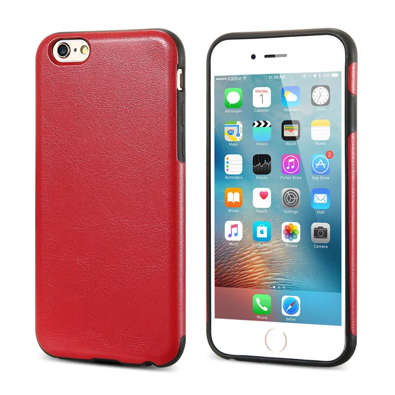 Red KISSCASE Винтаж кожаный чехол для iPhone X 10 XS Max XR роскошные магнитные мобильный чехол для телефона для iphone 6S 6 7 8 плюс 5S 5 SE крыш - Цвет: Red