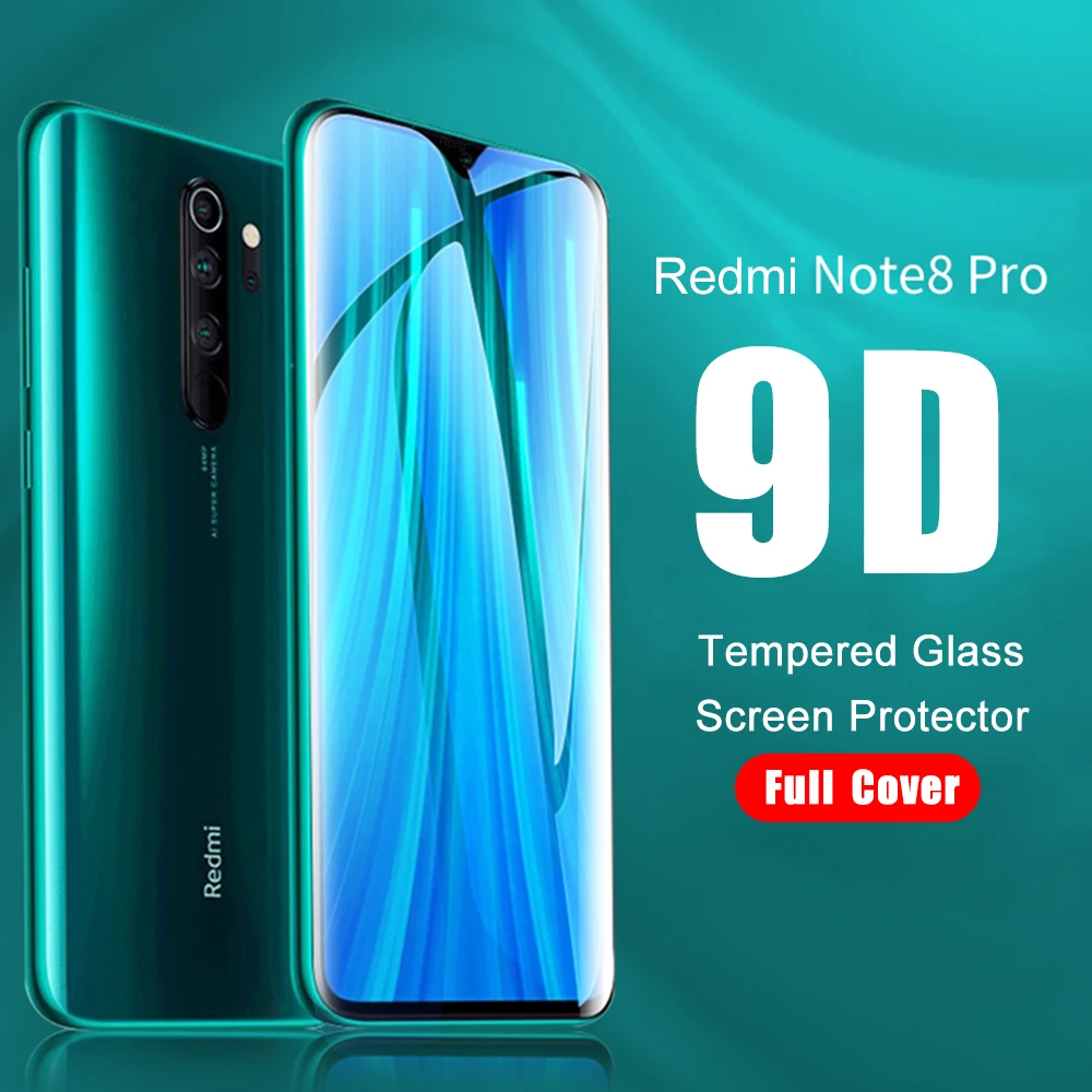 9D Защитное стекло для Xiaomi Redmi Note 8T 8 Pro 8Pro 8A Redmi8A Защитная пленка экрана