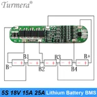 5S 18V литиевый аккумулятор BMS Board 15A 25A для 18650 аккумуляторной отвертки зарядное устройство Защитная плата 18V 21V схема защиты ячеек