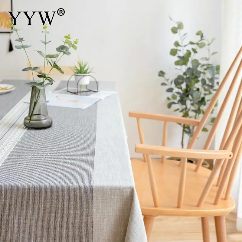 Хлопковая скатерть покрытие для стола пыленепроницаемые моющиеся настольные